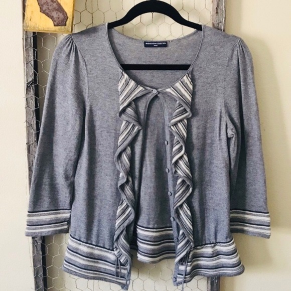 MAGASCHONI Collection Cashmere Blend Round Neck Cardigan - Picture 4 of 10